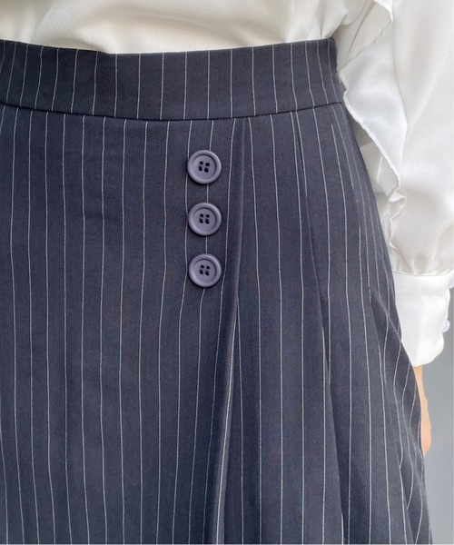 one way（ワンウェイ）の「台形プリーツミニスカパン（スカート・レディース・ブラック/ブルー/グレー・FREE）」の11枚目の写真