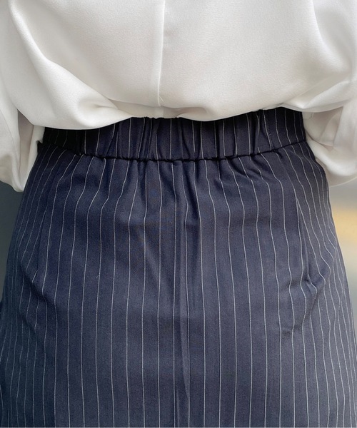 one way（ワンウェイ）の「台形プリーツミニスカパン（スカート・レディース・ブラック/ブルー/グレー・FREE）」の13枚目の写真