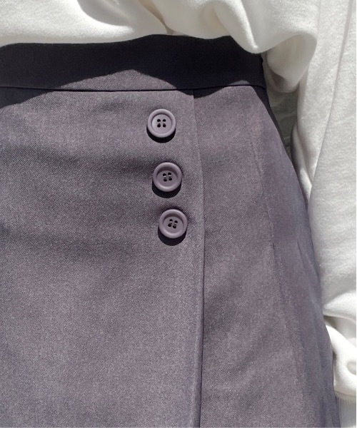 one way（ワンウェイ）の「台形プリーツミニスカパン（スカート・レディース・ブラック/ブルー/グレー・FREE）」の21枚目の写真