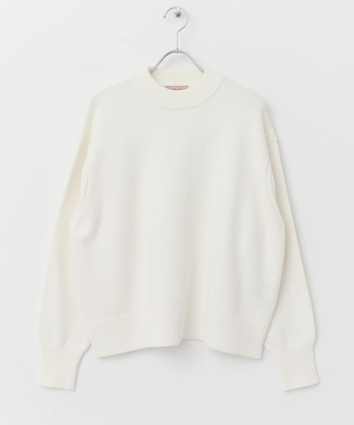 FORK&SPOON（フォークアンドスプーン）の「FORK&SPOON　Winona Knitsプルオーバー（ニット/セーター・レディース・ブルー/オートミール・1）」の22枚目の写真