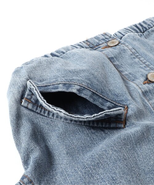 BREEZE（ブリーズ）の「デニムワークジャケット（デニムジャケット・キッズ・インディゴブルー・140/100/120）」の6枚目の写真