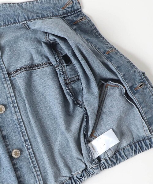 BREEZE（ブリーズ）の「デニムワークジャケット（デニムジャケット・キッズ・インディゴブルー・140/100/120）」の8枚目の写真