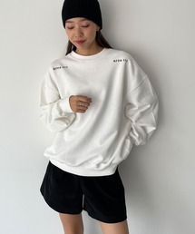 CANAL JEAN | choice_cnl(チョイス) "area823"刺繍裏毛トレーナー(スウェット)