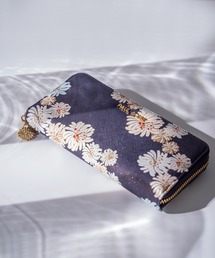 SC83-12：スカラーちゃん×フラワー柄 口金長財布（財布）｜ScoLar