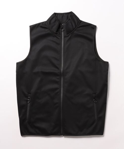 STYLEBLOCK(スタイルブロック)の「防風カット止水ZIPベスト(ベスト・メンズ・ブラック/ネイビー/杢グレー/ヘザーチャコール・L/M)」の7枚目の写真