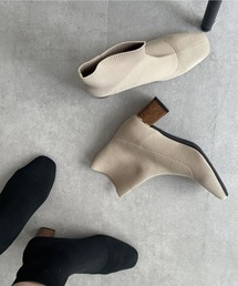 Thevon | ニットショートブーツ(ブーツ)