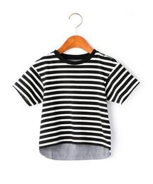 green label relaxing | 【KIDS】 コットンボーダーTシャツ(Tシャツ/カットソー)