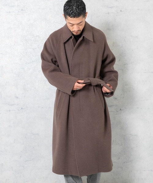 【URBAN RESEARCH ROSSO】両面ビーバーベルテッドオーバーコート URBAN RESEARCH ROSSO MEN（アーバンリサーチロッソメン）の