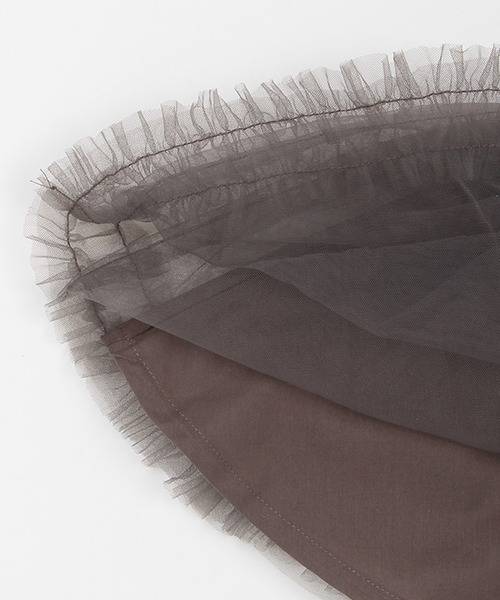 petit main（プティマイン）の「レギンス付きチュールスカート（スカート・キッズ・チャコール/ライトピンク/アイボリー・110cm/80ｃｍ/120cm/130cm/100cm/90cm）」の18枚目の写真