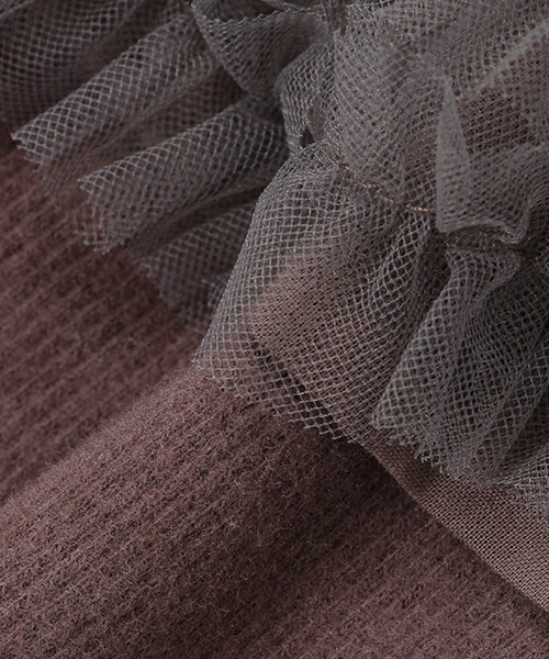 petit main（プティマイン）の「レギンス付きチュールスカート（スカート・キッズ・チャコール/ライトピンク/アイボリー・110cm/80ｃｍ/120cm/130cm/100cm/90cm）」の19枚目の写真