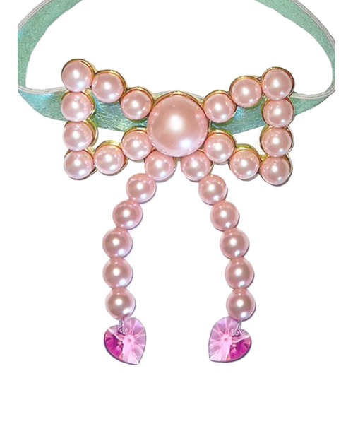 PAMEO POSE（パメオポーズ）の「Pearl Bow Choker（チョーカー