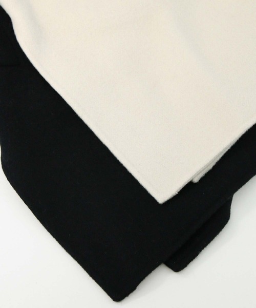 Gready Brilliant（グレディブリリアン）の「ビーバーリバーＰコート（ピーコート・レディース・ブラック/アイボリー・38）」の11枚目の写真