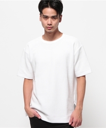 417 EDIFICE | ポップコーンニット クルーネック S/S(Tシャツ/カットソー)