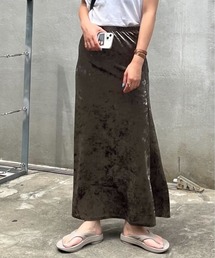 LIENCOEUR | ベロアロングスカート(スカート)