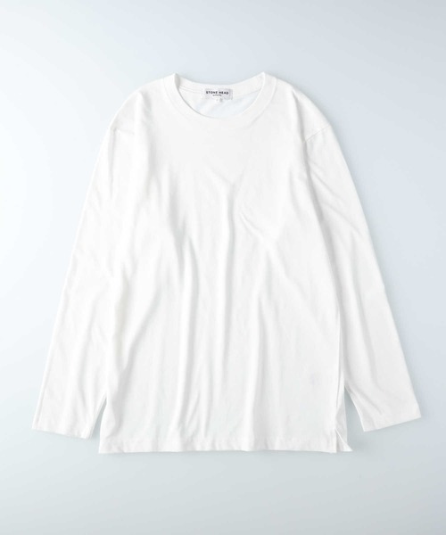 Right-on（ライトオン）の「ケーブル編みニットレイヤード（ニット/セーター・メンズ・オフホワイト/イエロー/ダークグレー・M/L/XL）」の11枚目の写真