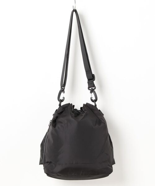 VICKY(ビッキー)の「【KOREAN ITEM】防水防汚ミリタリー巾着ショルダーバッグ(ショルダーバッグ・レディース・ブラック/オフホワイト・FREE)」の21枚目の写真