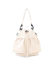 【KOREAN ITEM】防水防汚ミリタリー巾着ショルダーバッグ