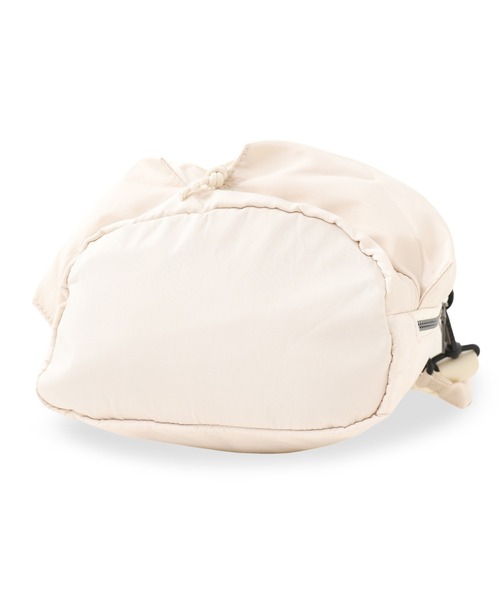 VICKY(ビッキー)の「【KOREAN ITEM】防水防汚ミリタリー巾着ショルダーバッグ(ショルダーバッグ・レディース・ブラック/オフホワイト・FREE)」の6枚目の写真