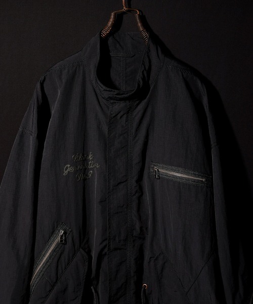 NUMBER (N)INE(ナンバーナイン)の「NUMBER (N)INE/ナンバーナイン MICRO RIP-STOP FISH TAIL STAND LONG COAT(モッズコート・メンズ・ブラック/オリーブ/ホワイト・3/4/2)」の17枚目の写真