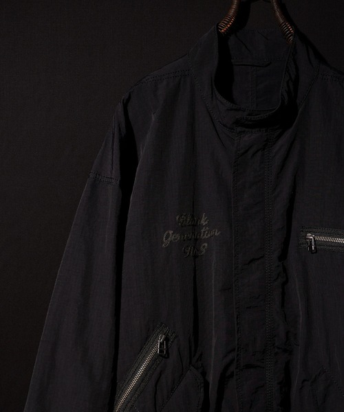 NUMBER (N)INE(ナンバーナイン)の「NUMBER (N)INE/ナンバーナイン MICRO RIP-STOP FISH TAIL STAND LONG COAT(モッズコート・メンズ・ブラック/オリーブ/ホワイト・3/4/2)」の18枚目の写真