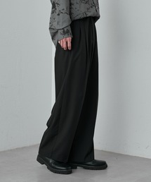 COLONY 2139 | ポリストレッチ2タックワイドパンツ(スラックス)