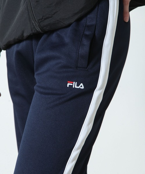FILA(フィラ)の「【FILA】 ワンポイント ロゴ 刺繍 サイドライン ジャージ ストレッチ ジョガーパンツ(その他パンツ・メンズ・ネイビー/ブラック/チャコール・MEDIUM/X-LARGE/LARGE)」の18枚目の写真
