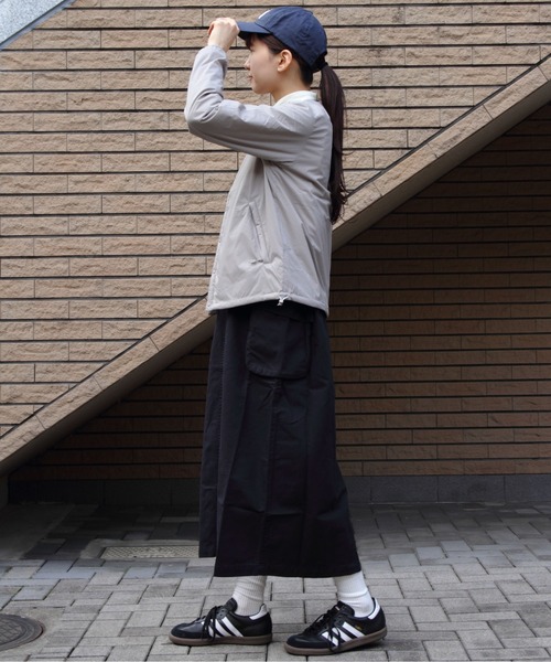 DANTON（ダントン）の「DANTON/ダントン　インサレーションジャケット　INSULATION JACKET（ウィメンズ）　DT-A0482 SBT（ノーカラージャケット・レディース・ライトベージュ/アイボリー/ブラック/ライトブルー・S/M）」の21枚目の写真