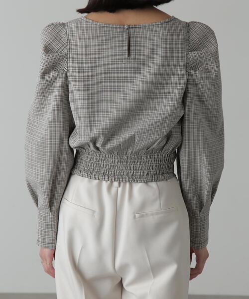 FREE'S MART(フリーズマート)の「◇スクエアネックボリュームスリーブ長袖ブラウス(シャツ/ブラウス・レディース・ブラック系その他/ホワイト系その他/グリーン系その他3/ブラック系その他2・FREE)」の15枚目の写真