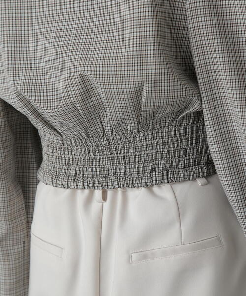 FREE'S MART(フリーズマート)の「◇スクエアネックボリュームスリーブ長袖ブラウス(シャツ/ブラウス・レディース・ブラック系その他/ホワイト系その他/グリーン系その他3/ブラック系その他2・FREE)」の18枚目の写真