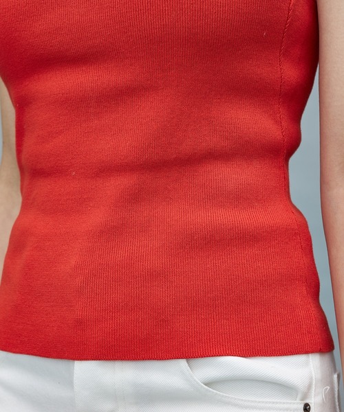 Lui's（ルイス）の「【cierio/シエリオ】 ニットキャミソール（キャミソール・レディース・ブラック/レッド/グリーン・FREE）」の14枚目の写真