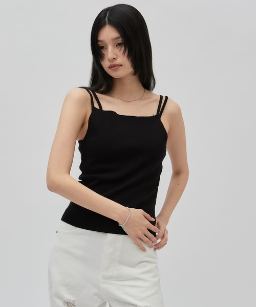 Lui's（ルイス）の「【cierio/シエリオ】 ニットキャミソール（キャミソール・レディース・ブラック/レッド/グリーン・FREE）」の16枚目の写真