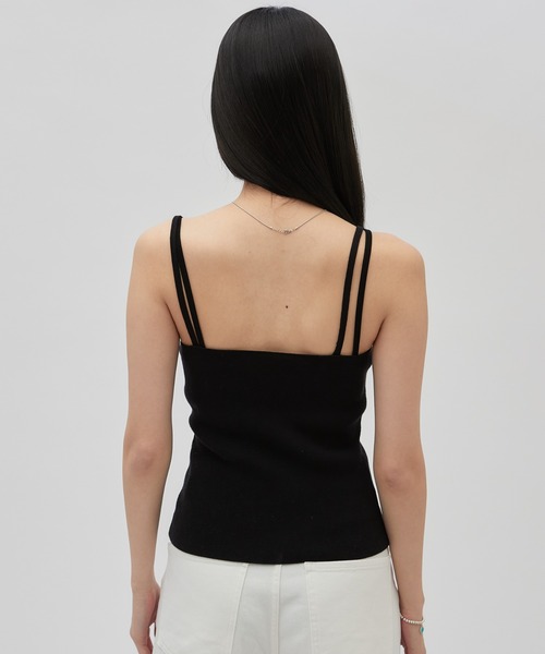 Lui's（ルイス）の「【cierio/シエリオ】 ニットキャミソール（キャミソール・レディース・ブラック/レッド/グリーン・FREE）」の21枚目の写真