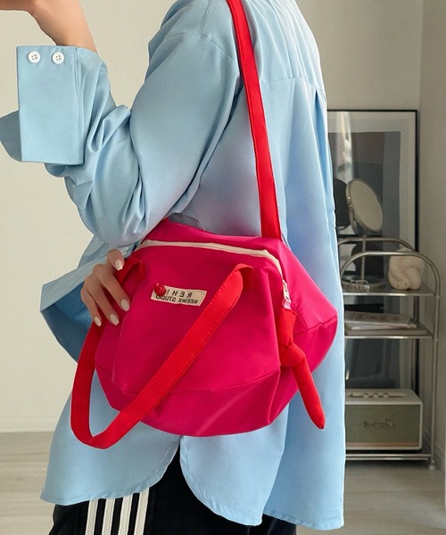 Chick(チック)の「▲【TAE×Chick】ラウンドミニショルダーバッグ(ショルダーバッグ・レディース・ブルー/ラベンダー/ピンク・FREE)」の7枚目の写真