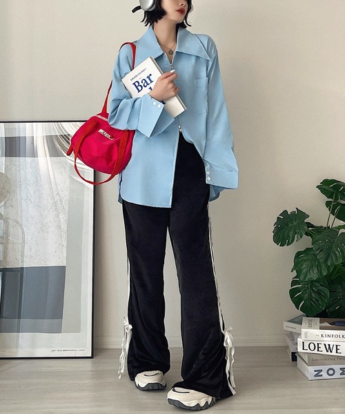 Chick(チック)の「▲【TAE×Chick】ラウンドミニショルダーバッグ(ショルダーバッグ・レディース・ブルー/ラベンダー/ピンク・FREE)」の21枚目の写真