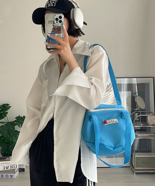 Chick(チック)の「▲【TAE×Chick】ラウンドミニショルダーバッグ(ショルダーバッグ・レディース・ブルー/ラベンダー/ピンク・FREE)」の15枚目の写真