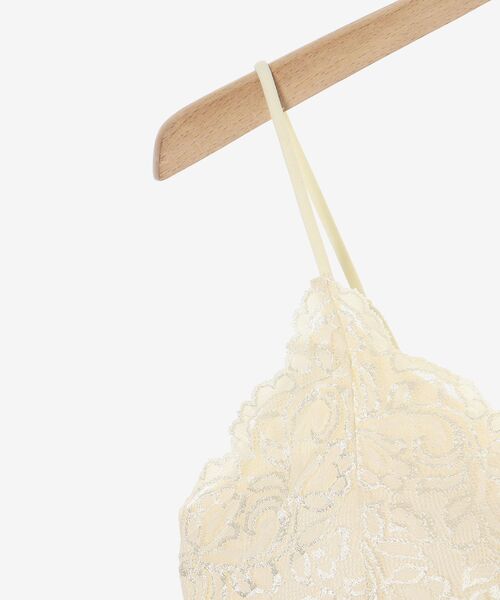 MAJESTIC LEGON(マジェスティックレゴン)の「カップ付きレースキャミソール(キャミソール・レディース・オフホワイト/ブラック/アイボリー・MEDIUM)」の14枚目の写真