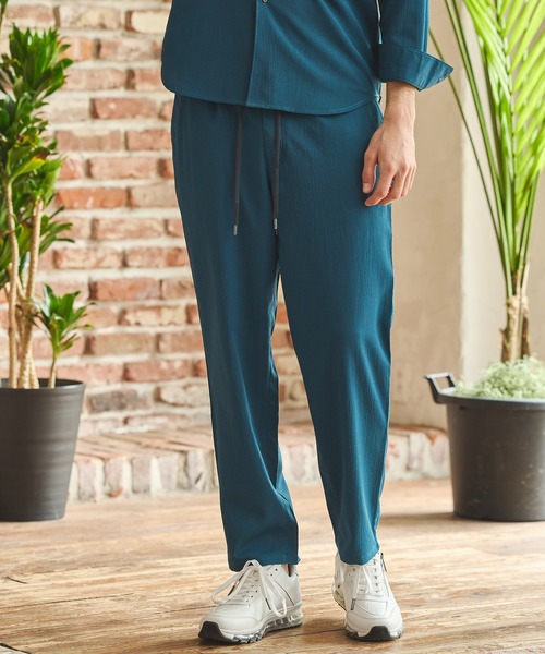 RATTLE TRAP(ラトルトラップ)の「楊柳カチオンイージーパンツ(その他パンツ・メンズ・ブラック/ベージュ/グリーン・S/M/L)」の1枚目の写真