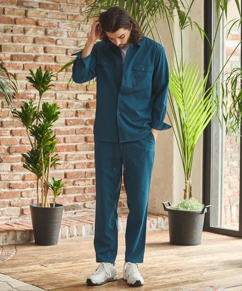 RATTLE TRAP(ラトルトラップ)の「楊柳カチオンイージーパンツ(その他パンツ・メンズ・ブラック/ベージュ/グリーン・S/M/L)」の14枚目の写真