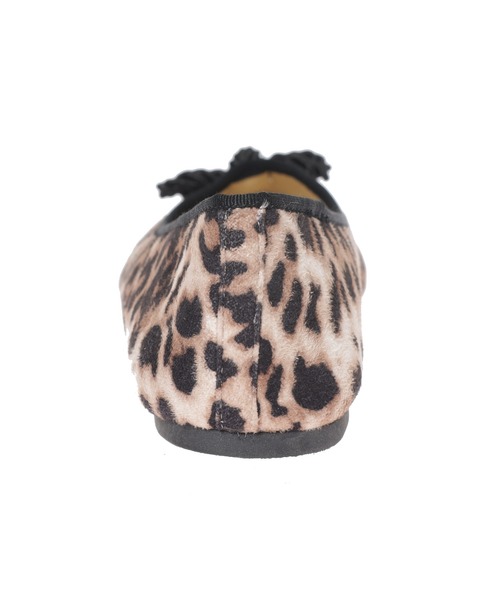 Edit Sheen(エディットシーン)の「ポインテッドトゥフラットバレエシューズ(バレエシューズ・レディース・ベージュ/ピンク/レオパード/ブラック・22.5cm/23.0cm/23.5cm/24.0cm/24.5cm/25.0cm)」の7枚目の写真