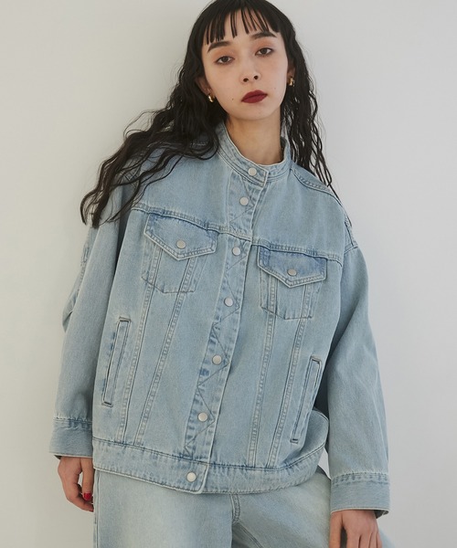 hunch（ハンチ）の「バックコクーンGジャン（デニムジャケット）」 - WEAR
