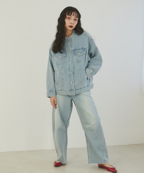 hunch（ハンチ）の「バックコクーンGジャン（デニムジャケット）」 - WEAR
