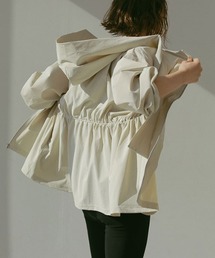 ETRE TOKYO　スカーフネックフードカバーアップ　ラッシュガード ETRE TOKYO（エトレトウキョウ）の「スカーフネックフードカバーアップ