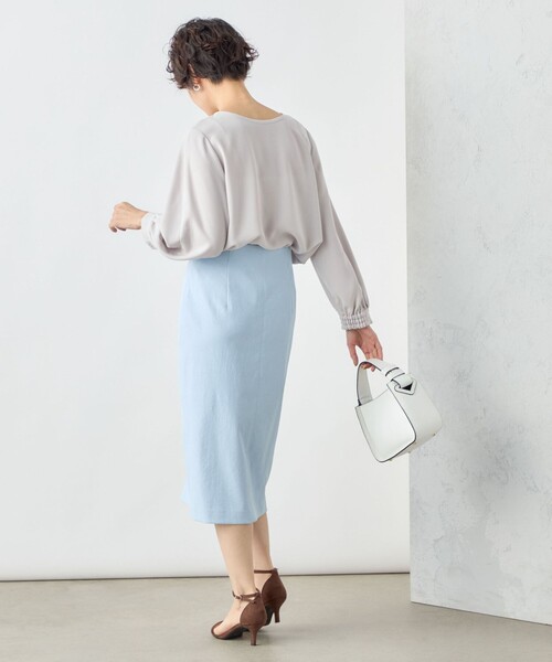 「NOLLEY'S Sophi」 長袖ブラウス 38 グレイッシュブルー レディース NOLLEY'S Sophi 「NOLLEY'S Sophi」 長袖ブラウス 38 サックス