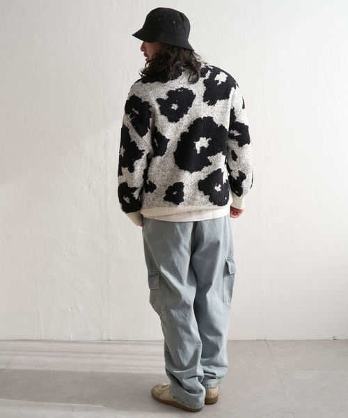 VENCEEXCHANGE(ヴァンスエクスチェンジ)の「ワイドデニムカーゴ(デニムパンツ・メンズ・ブラック/ブルー・M/L)」の6枚目の写真