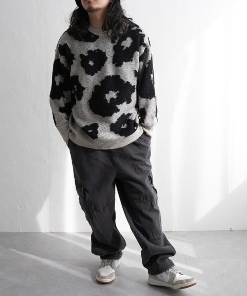 VENCEEXCHANGE(ヴァンスエクスチェンジ)の「ワイドデニムカーゴ(デニムパンツ・メンズ・ブラック/ブルー・M/L)」の13枚目の写真