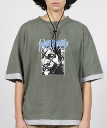 WASTED PARIS（ウェイステッドパリス）の「【WASTED PARIS】T-NINE WIRE / 【ウェイステッドパリス】ロゴプリント半袖Tシャツ（Tシャツ/カットソー）」
