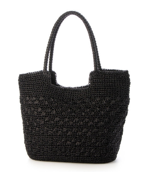 cache cache（カシュ カシュ）の「カシュカシュ cachecache / メタリックコード柄編みトートバッグ（トートバッグ・レディース・マルチ/シルバー/ブラック/ホワイト/シルバー系その他・FREE）」の16枚目の写真