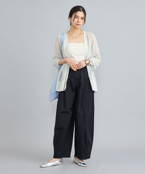 coen（コーエン）の「ランタンパンツ（その他パンツ・レディース・ベージュ/ブラック/ネイビー・M/L）」の5枚目の写真
