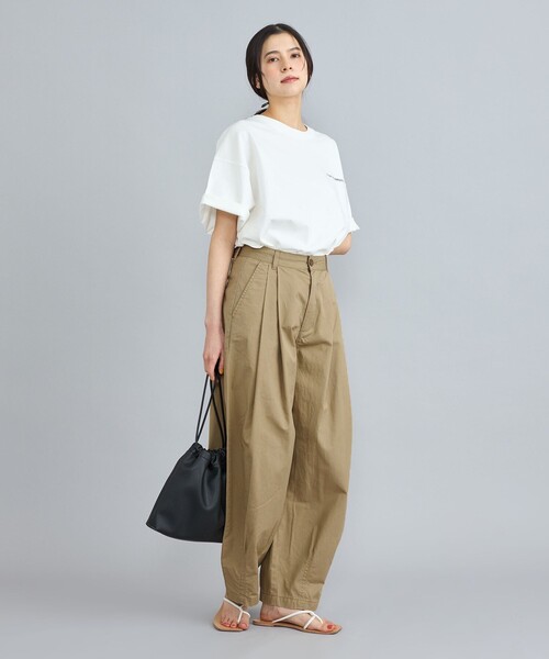 coen（コーエン）の「ランタンパンツ（その他パンツ・レディース・ベージュ/ブラック/ネイビー・M/L）」の7枚目の写真