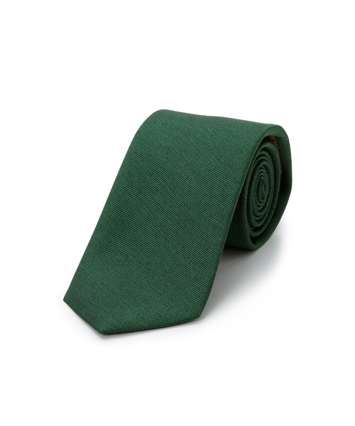 Cricket（クリケット）の「【CRICKET】クリケット レップ織り メランジ無地柄 ネクタイ 日本製（ネクタイ・メンズ・イエロー/ブラウン/グリーン/ブルー/チャコールグレー/ライトグレー/ネイビー・FREE）」の9枚目の写真